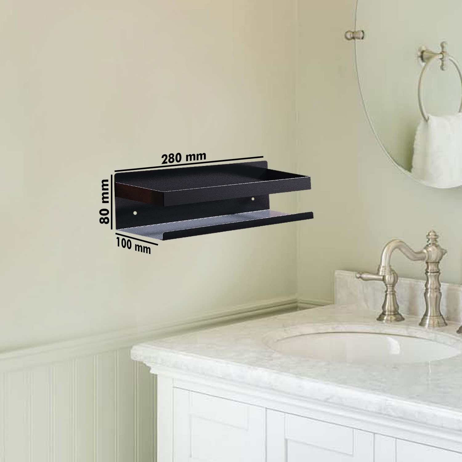 Home Expressions Smart-Stick Shower Shelf